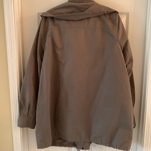 Derek Lam 10 Crosby size XL sage green zip front jacket - Picture 9 of 14